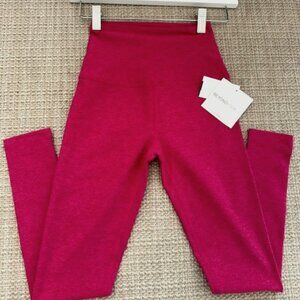 Beyond Yoga Spacedye Caught In The Midi High Waisted Legging - Cranberry Heather